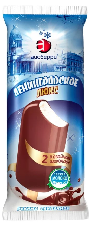 Мороженое сливочное «Ленинградское» эскимо, 80 г